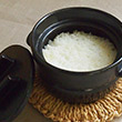 ごはん鍋と飯びつ