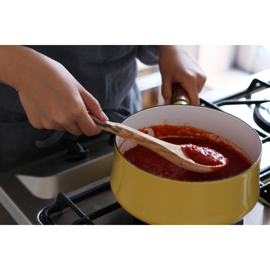 【取扱終了0629】スキャンウッド　レイドル　26cm　オリーブウッド　/　ScanWood　※