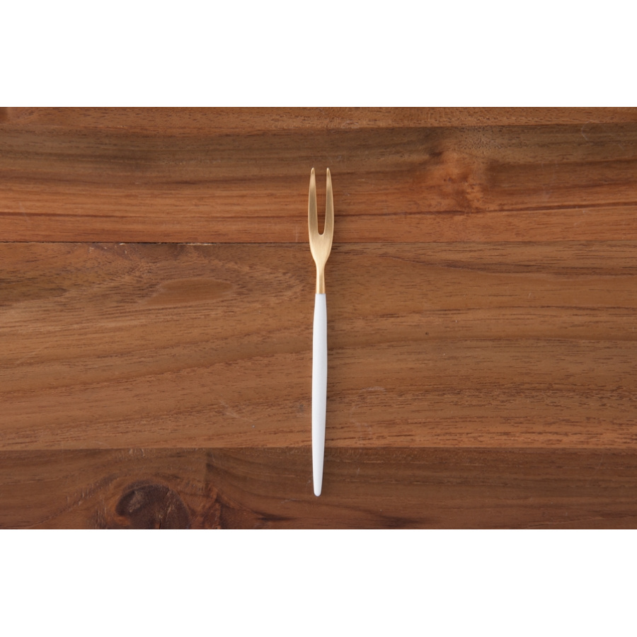 【正規品】クチポール　ゴア・ホワイト　ゴールド　ジャパニーズフォーク　/　Cutipol　GOA-White