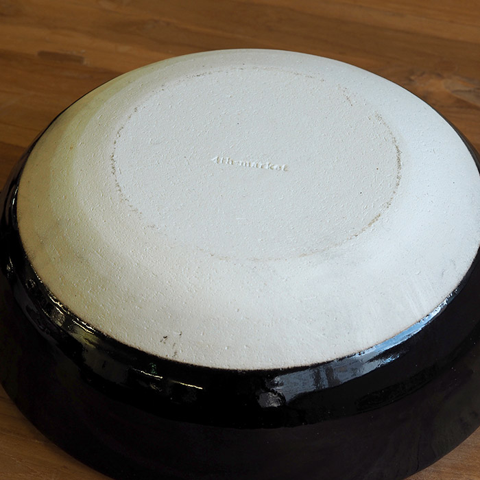 フォースマーケット　アグラ鍋　9号　天目（黒）　/　4th-market