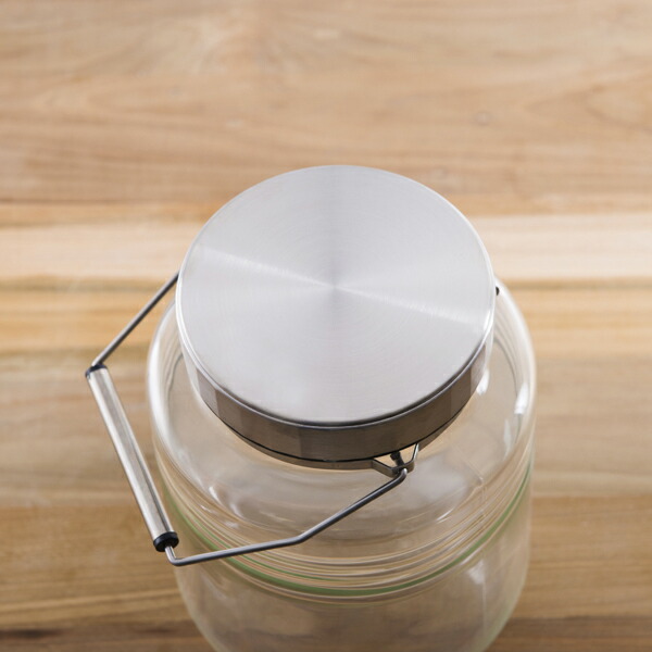 アデリアグラス　メタルキャップコンテナー　3L　レードル付　/　ADERIA　GLASS　Metal　Cap　Container