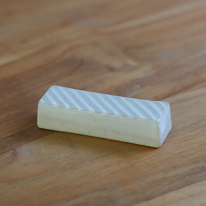 オリメ　Pヘリンボーン　はしおき　ホワイト　/　ORIME