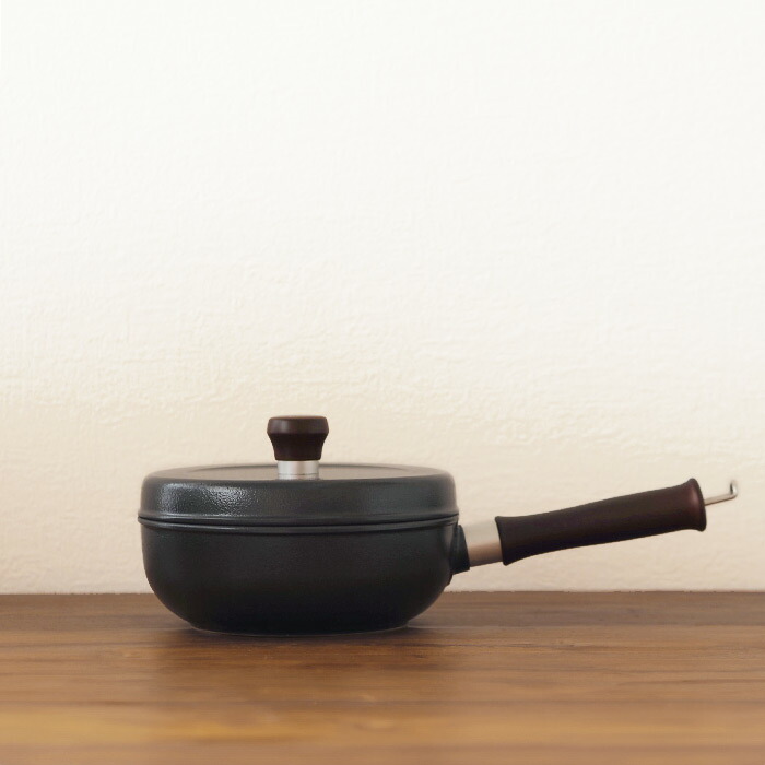 味わい鍋　片手　18cm