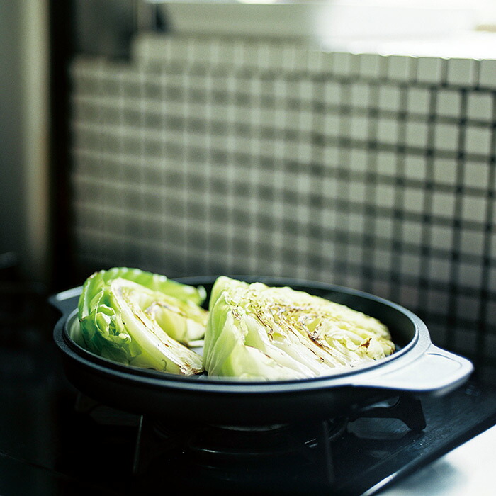 味わい鍋　両手　22cm