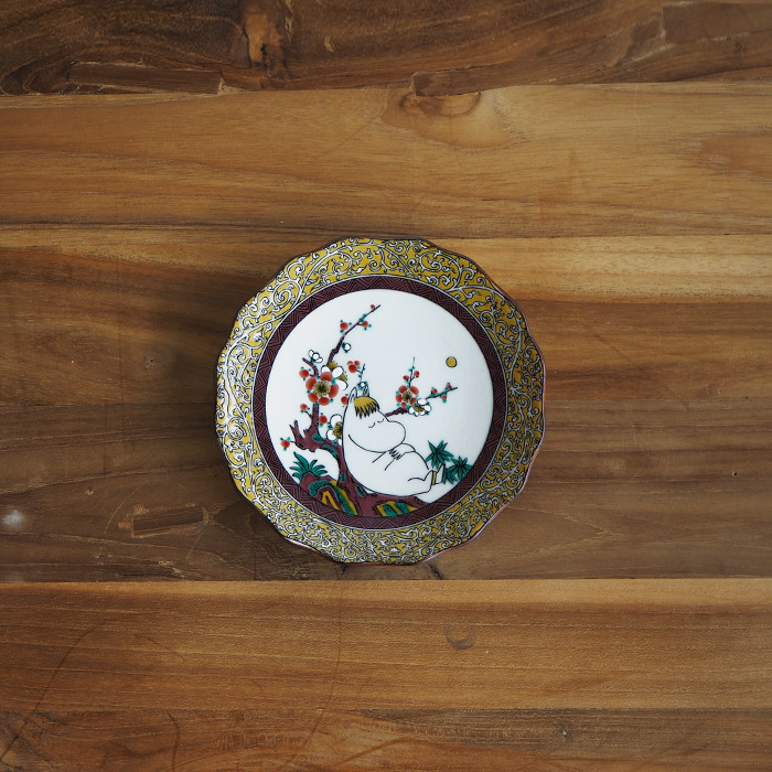 【取扱終了1231】ムーミン×アマブロ　九谷五彩　-GOSAI-　フローレン　/　MOOMIN×amabro　※