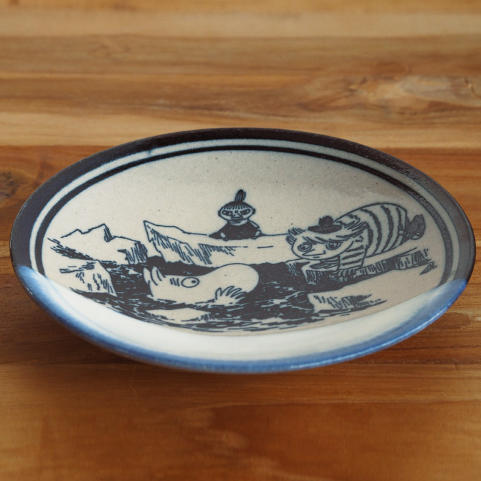 【送料無料】ムーミン×アマブロ　益子焼　-GLAZE-　糠白釉　/　MOOMIN×amabro　