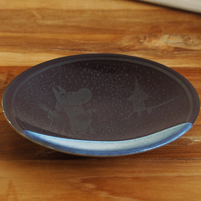 【送料無料】ムーミン×アマブロ　益子焼　-GLAZE-　呉須釉　/　MOOMIN×amabro　