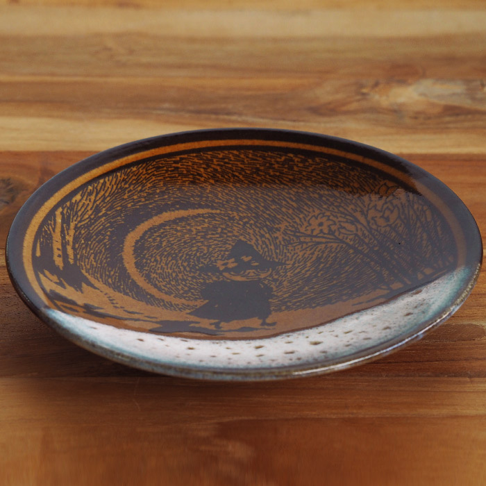 【送料無料】ムーミン×アマブロ　益子焼　-GLAZE-　飴釉　/　MOOMIN×amabro　