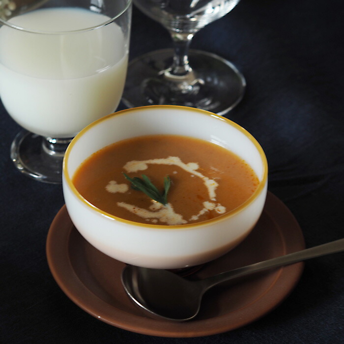 アマブロ　SNOW　BOWL　ホワイト×アンバーリム　/　amabro