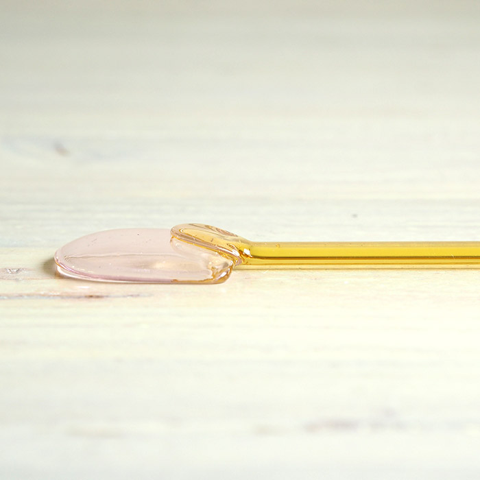 アマブロ　SNOW　SHOVEL　ピンク×イエロー　/　amabro