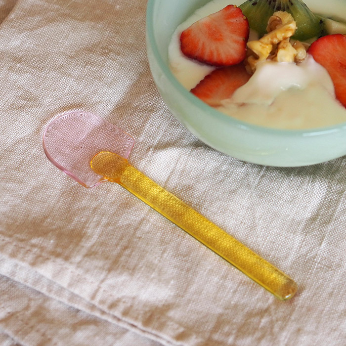 アマブロ　SNOW　SHOVEL　ピンク×イエロー　/　amabro