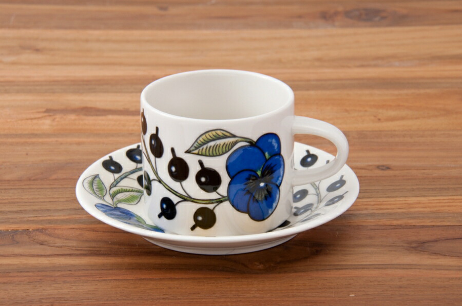 ■アラビア　パラティッシ　コーヒーカップ＆ソーサー　/　ARABIA　Paratiisi