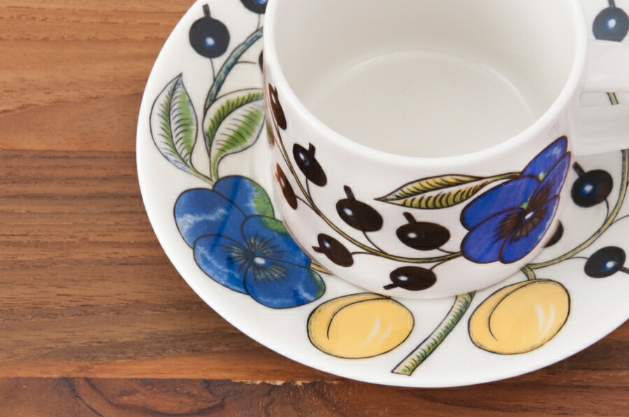 ■アラビア　パラティッシ　コーヒーカップ＆ソーサー　/　ARABIA　Paratiisi