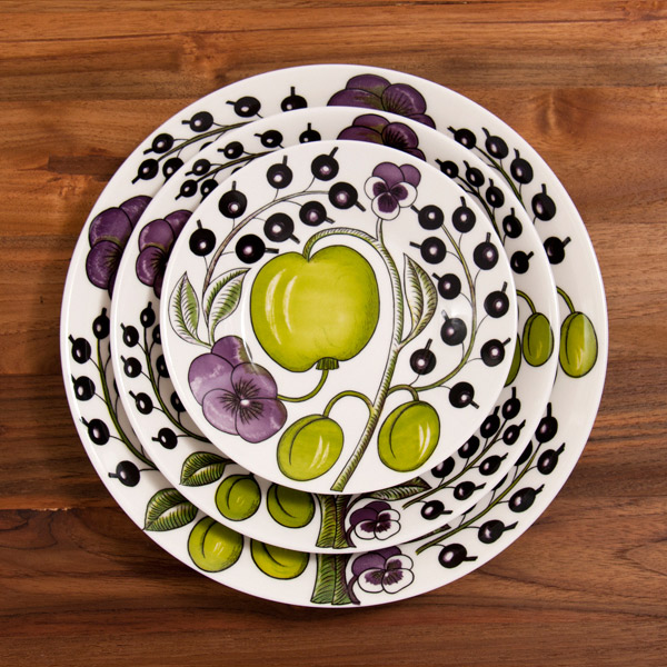 アラビア　パープル　パラティッシ　プレート　26cm　/　ARABIA　Paratiisi　