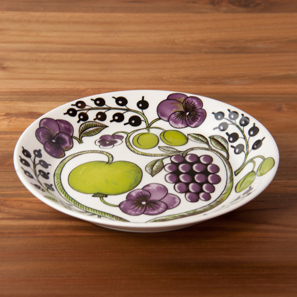 アラビア　パープル　パラティッシ　プレート　21cm　/　ARABIA　Paratiisi　