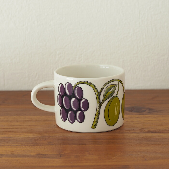 アラビア　パープル　パラティッシ　ティーカップ　/　ARABIA　Paratiisi □