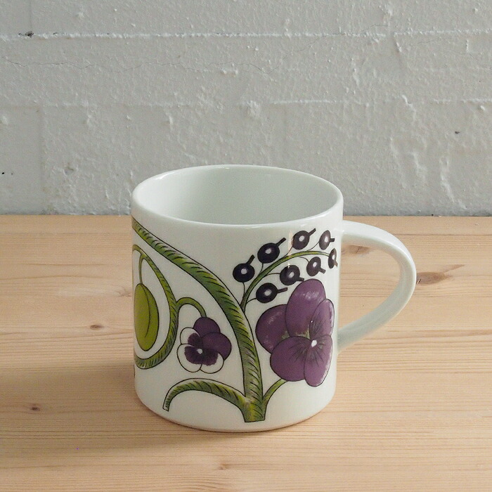 アラビア　パープル　パラティッシ　マグ　350ml　/　ARABIA　Paratiisi　