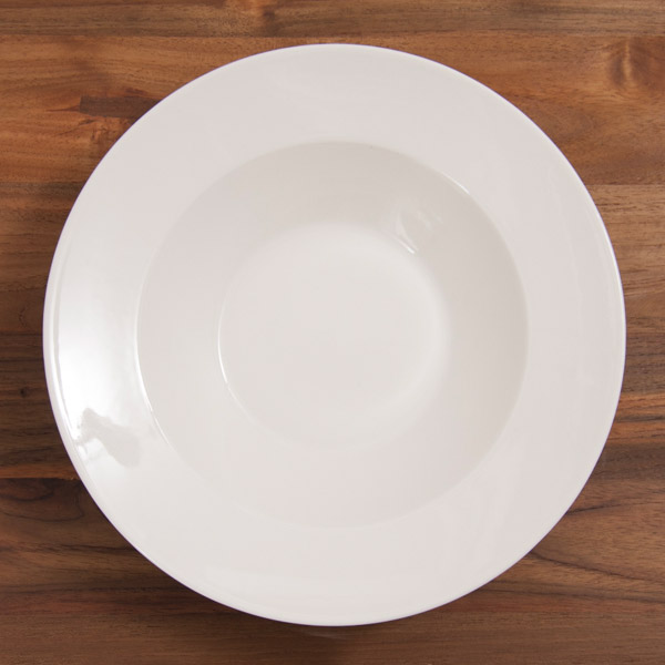 アラビア　ココ　ディーププレート　24cm　ホワイト　/　ARABIA　KoKo