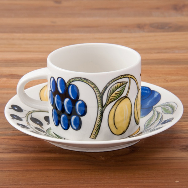 ■アラビア　パラティッシ　ティーカップ＆ソーサー　/　ARABIA　Paratiisi