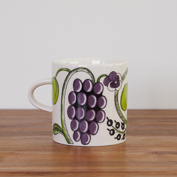 アラビア　パープル　パラティッシ　マグ　240ml　/　ARABIA　Paratiisi　　