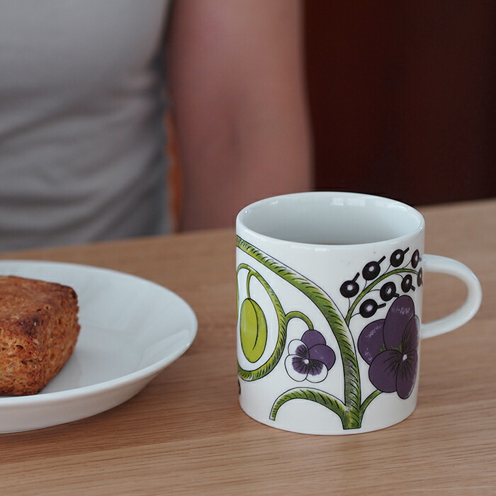 アラビア　パープル　パラティッシ　マグ　240ml　/　ARABIA　Paratiisi　　