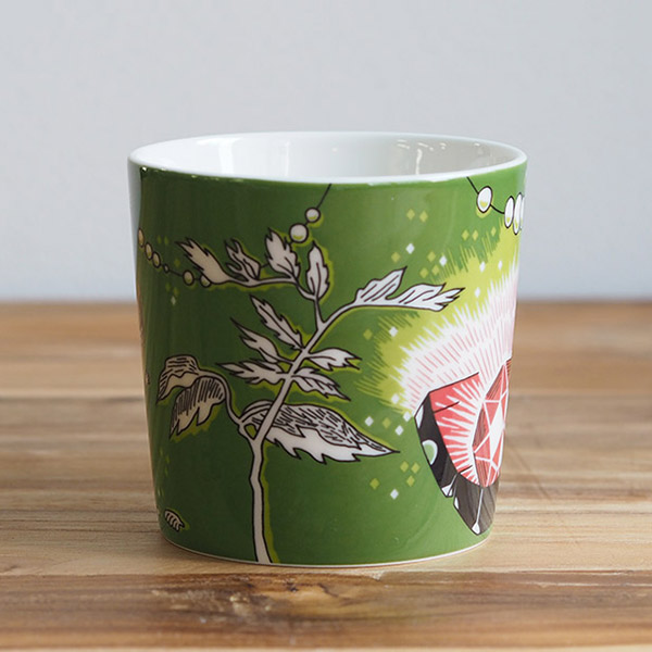 アラビア　ムーミン　マグ　トフスランとビフスラン　グリーン　/　ARABIA　Moomin　