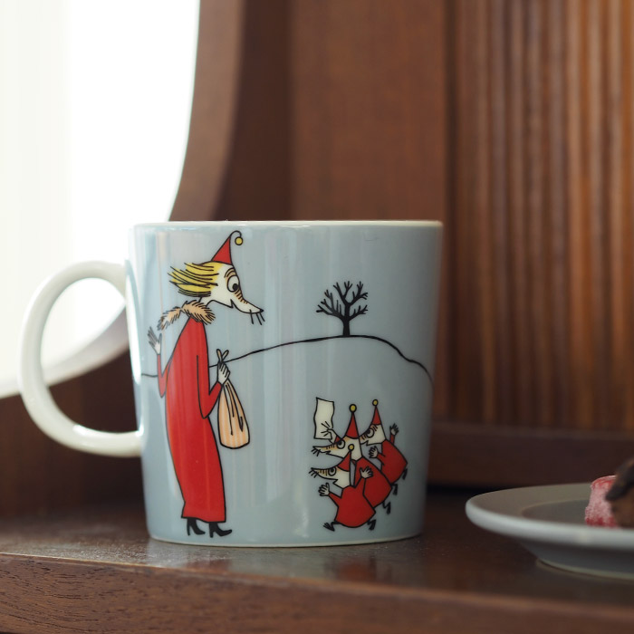 アラビア　ムーミン　マグ　フィリフヨンカ　グレー　/　ARABIA　Moomin