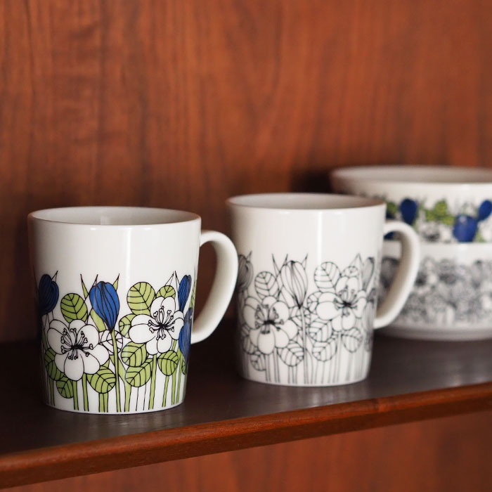 アラビア　クロッカス　マグ　300ml　グリーン　/　ARABIA　Krokus