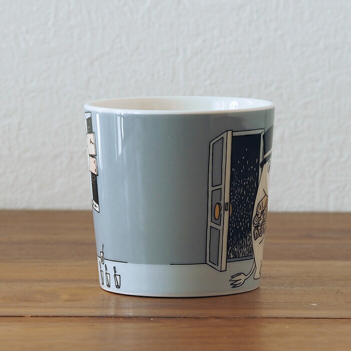 アラビア　ムーミン　マグ　パパ　グレー　/　ARABIA　Moomin　