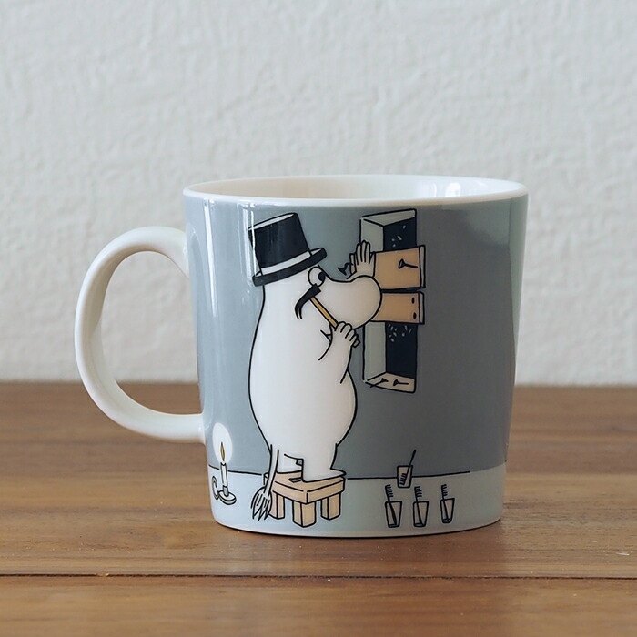 アラビア　ムーミン　マグ　パパ　グレー　/　ARABIA　Moomin　