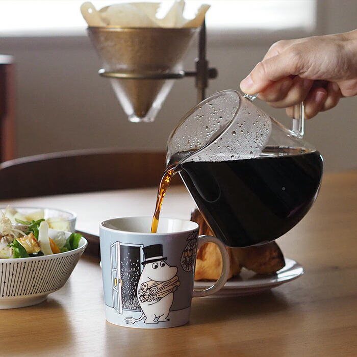 アラビア　ムーミン　マグ　パパ　グレー　/　ARABIA　Moomin　