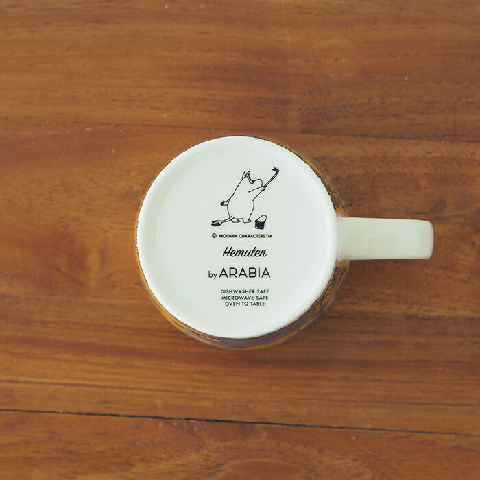 アラビア　ムーミン　マグ　ヘムレン　イエロー　/　ARABIA　Moomin　