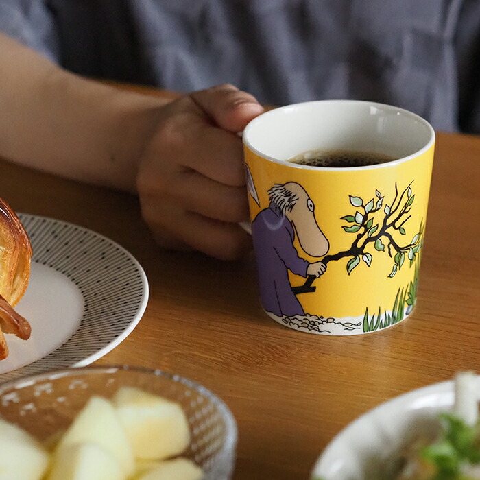 アラビア　ムーミン　マグ　ヘムレン　イエロー　/　ARABIA　Moomin　