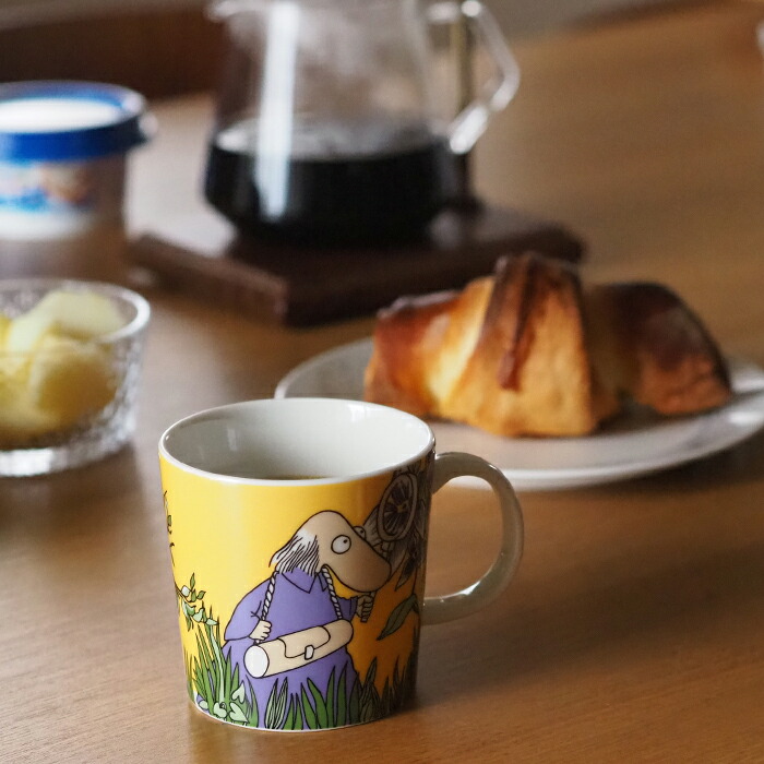 アラビア　ムーミン　マグ　ヘムレン　イエロー　/　ARABIA　Moomin　