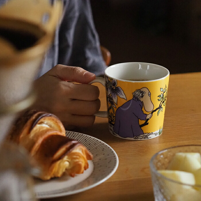 アラビア　ムーミン　マグ　ヘムレン　イエロー　/　ARABIA　Moomin　