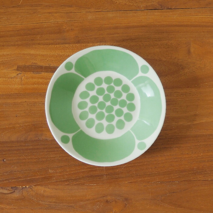 アラビア スンヌンタイ プレート 16.5cm ライトグリーン / ARABIA Sunnuntai □
