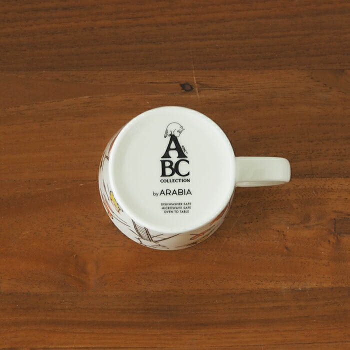 【2022年限定】アラビア　ムーミン　マグ　ABC　ムーミン　/　ARABIA　Moomin　ABC　Moomin