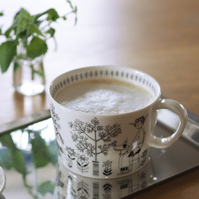 アラビア　エミリア　カップ　0.4L　/　ARABIA　Emilia