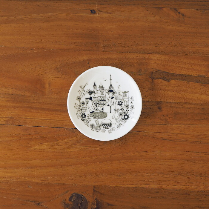 アラビア　エミリア　プレート　10.5cm　/　ARABIA　Emilia　