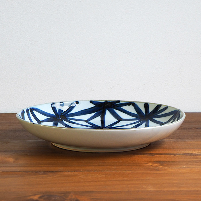 BARBAR　いろは　大皿　麻の葉文