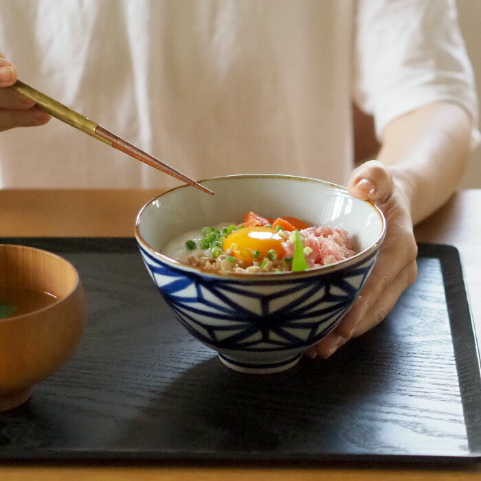 BARBAR　いろは　丼　麻の葉文