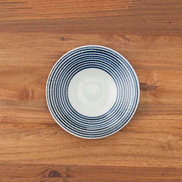 BARBAR　藍駒　中皿　