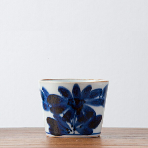 BARBAR　いろは　そば猪口　菊文