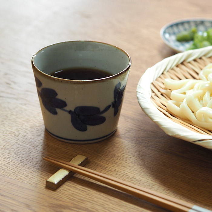 BARBAR　いろは　そば猪口　菊文