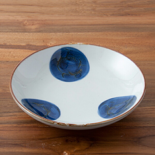 BARBAR　いろは　中皿　丸文