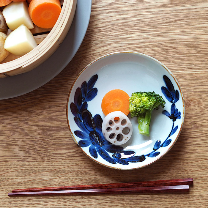 BARBAR　いろは　中皿　菊文