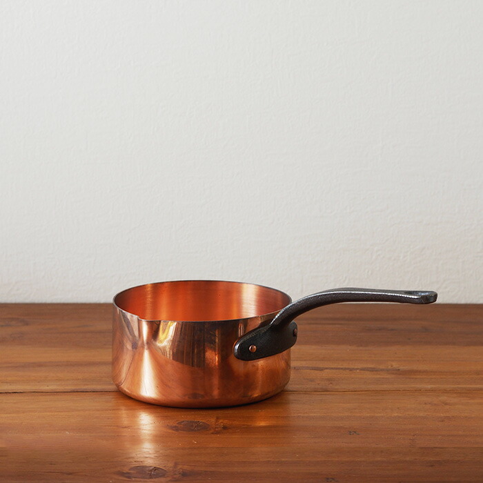 ボウマル　銅のキャラメルソースパン　16cm（フランス製）　/　BAUMALU