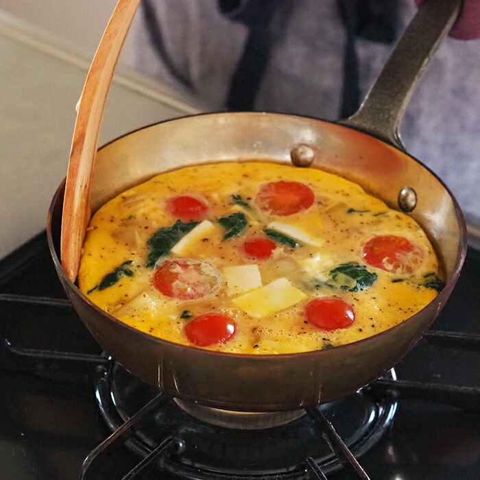 ボウマル　銅のフライパン　16cm（フランス製）　/　BAUMALU