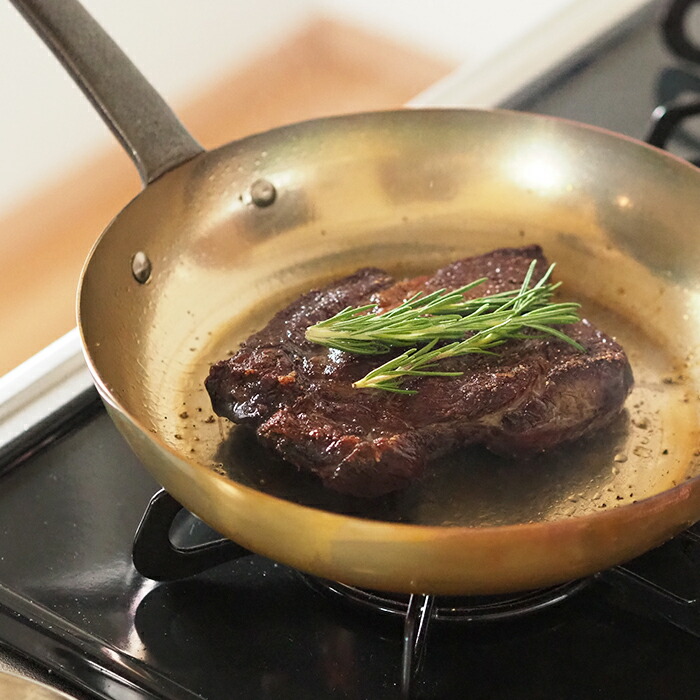 ボウマル　銅のフライパン　24cm（フランス製）　/　BAUMALU