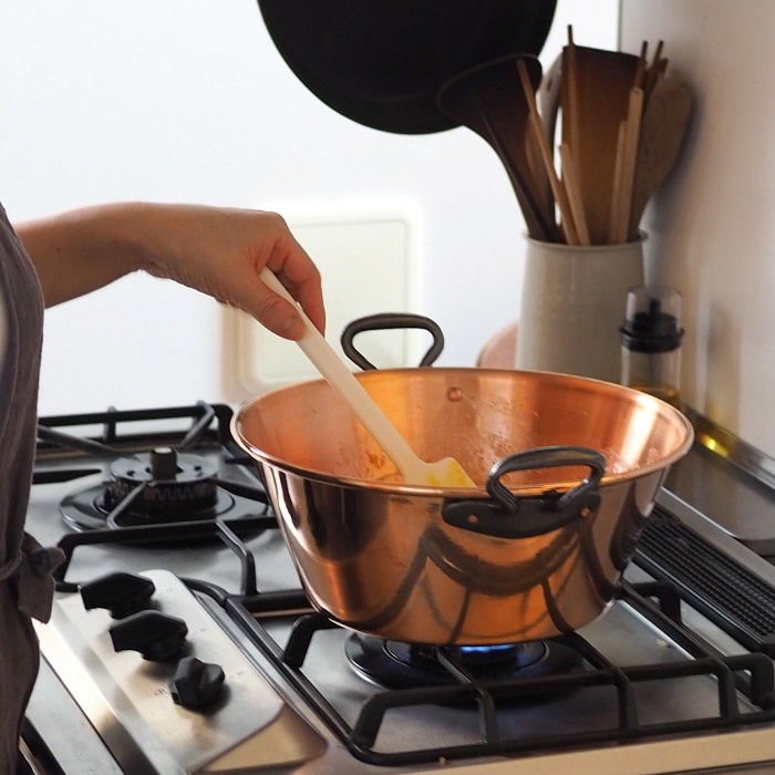 ボウマル　銅のジャム鍋　26cm（フランス製）　/　BAUMALU